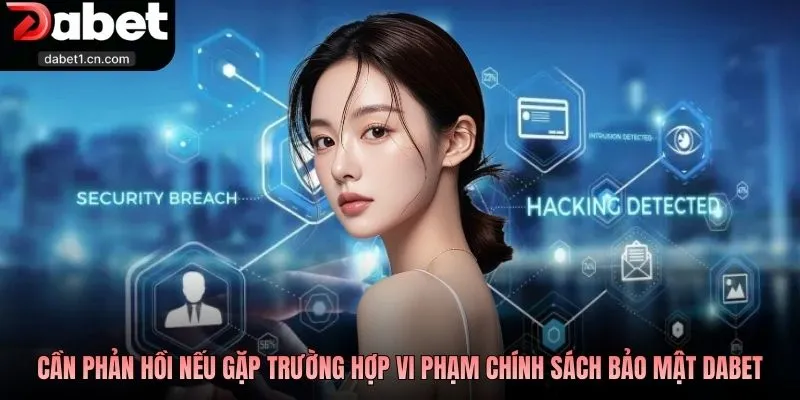 Chính Sách Bảo Mật Dabet - Nội Dung Quan Trọng Bạn Cần Biết 4 Cần Phản Hồi Nếu Gặp Trường Hợp Vi Phạm Chính Sách Bảo Mật Dabet
