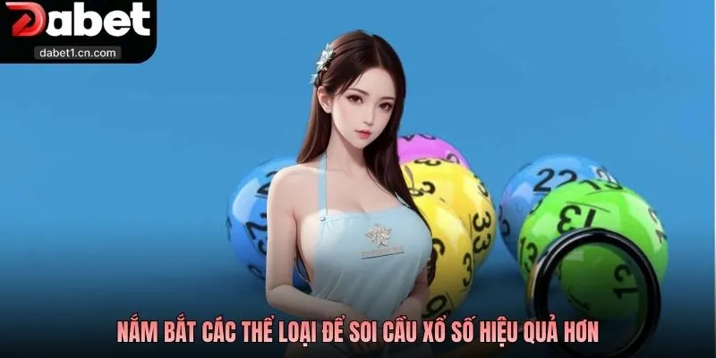 Soi Cầu Xổ Số - Phương Pháp Săn Thưởng Cực Khoa Học Tại Dabet 2 Nắm Bắt Các Thể Loại Để Soi Cầu Xổ Số Hiệu Quả Hơn